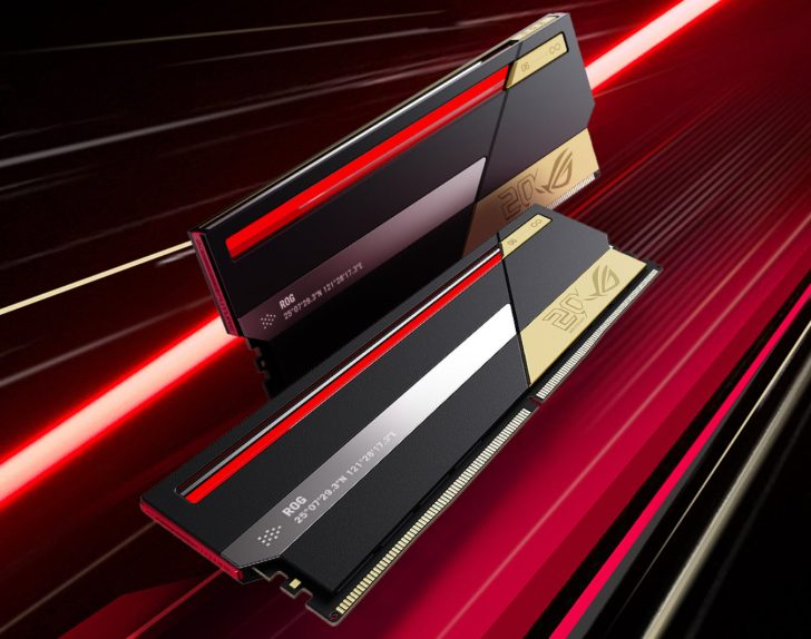 ASUS выпустила первую память DDR5 под брендом ROG