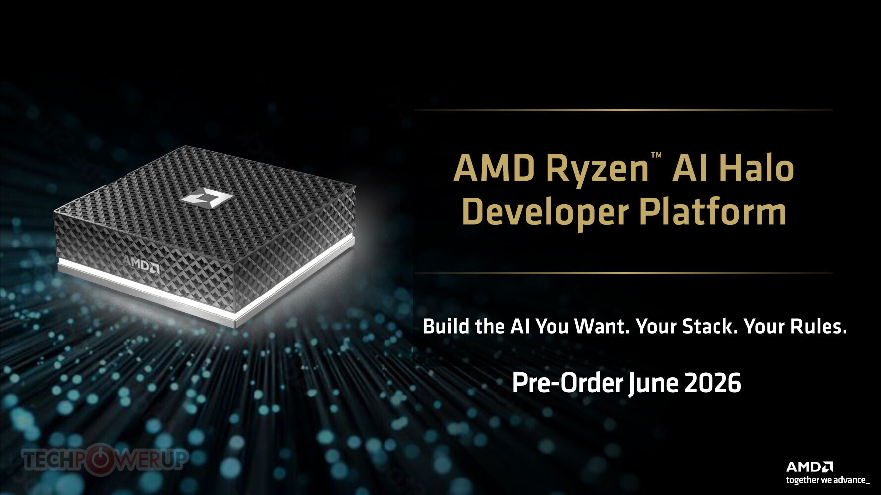 AMD представила Ryzen AI Halo — компактный ПК для AI разработки за $3999