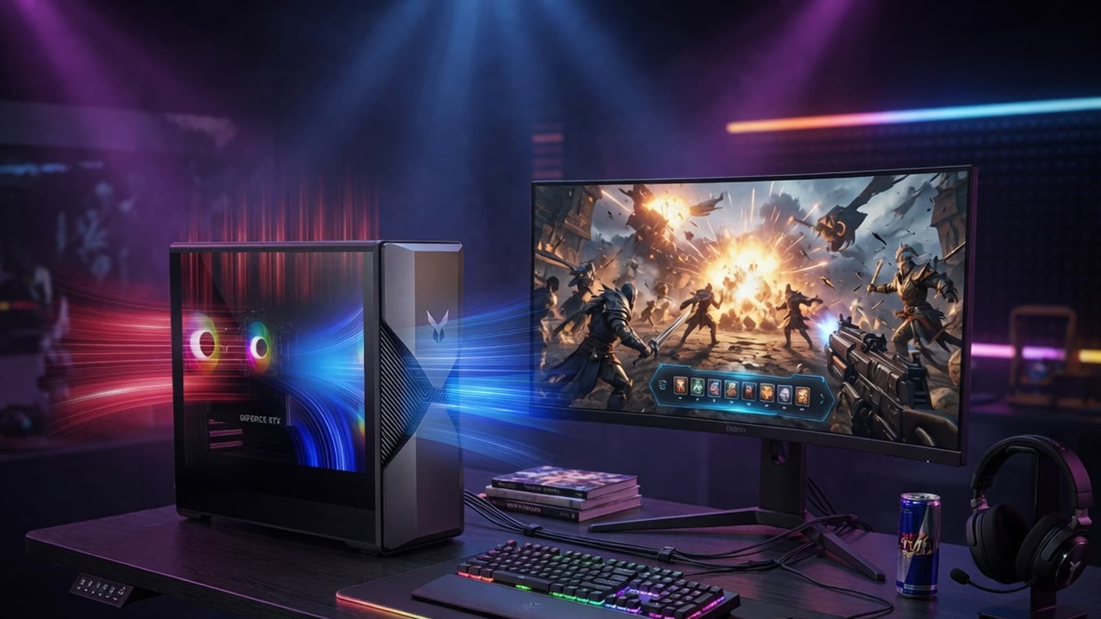 Lenovo Lecoo Bellator Blade 7000: игровые ПК с RTX 5060 и RTX 5060 Ti по цене от $1200
