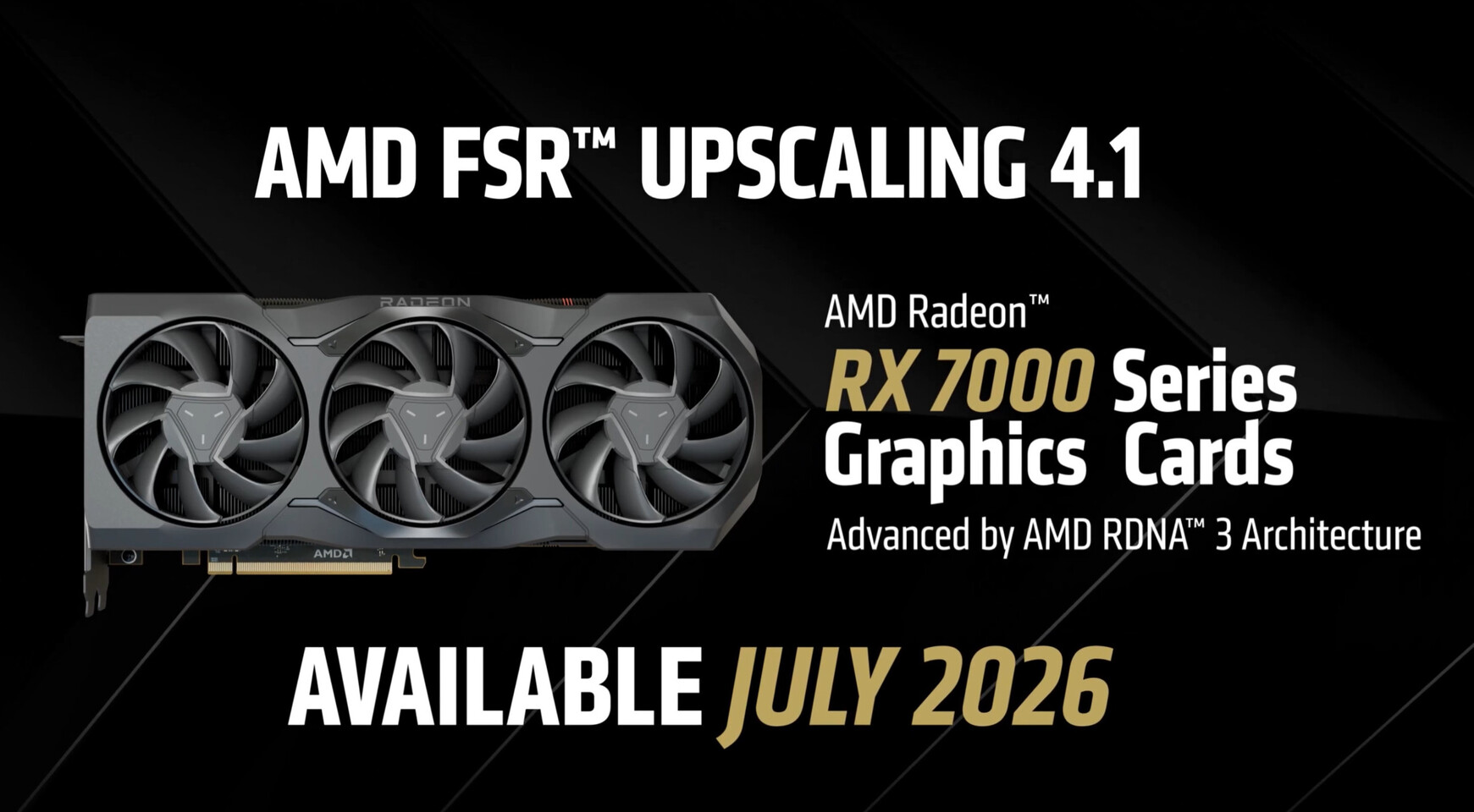 FSR 4.1 приходит на видеокарты Radeon RX 7000 и RX 6000