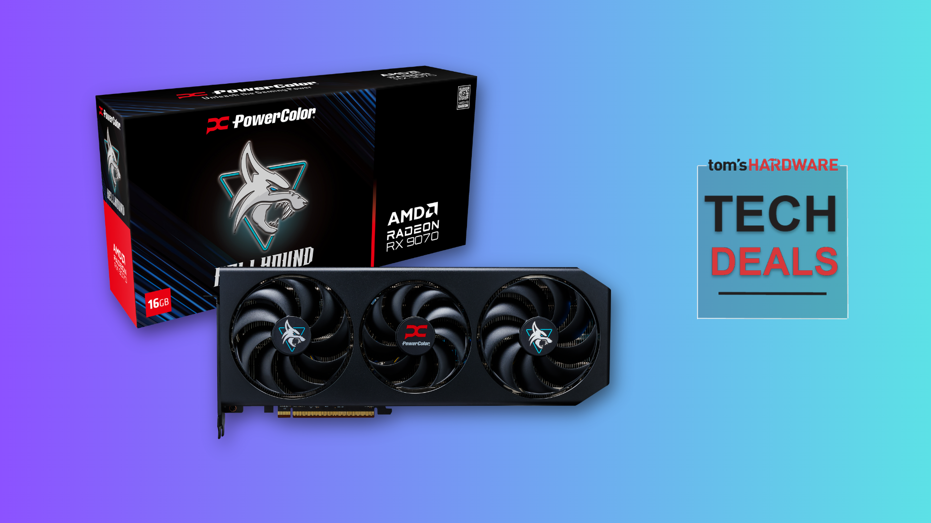 PowerColor Hellhound RX 9070 on sale