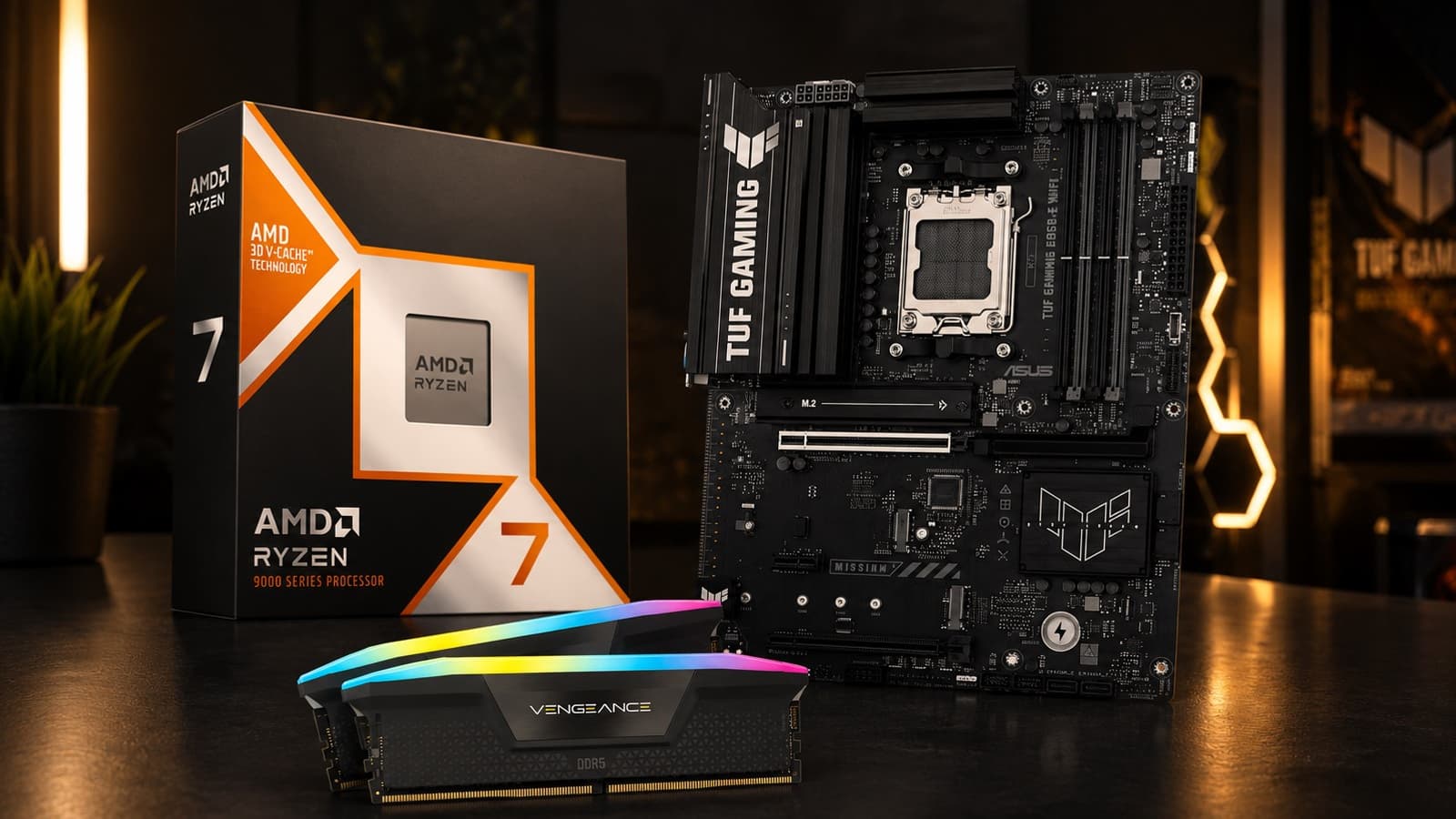 Micro Center дарит материнскую плату к Ryzen 7 9850X3D