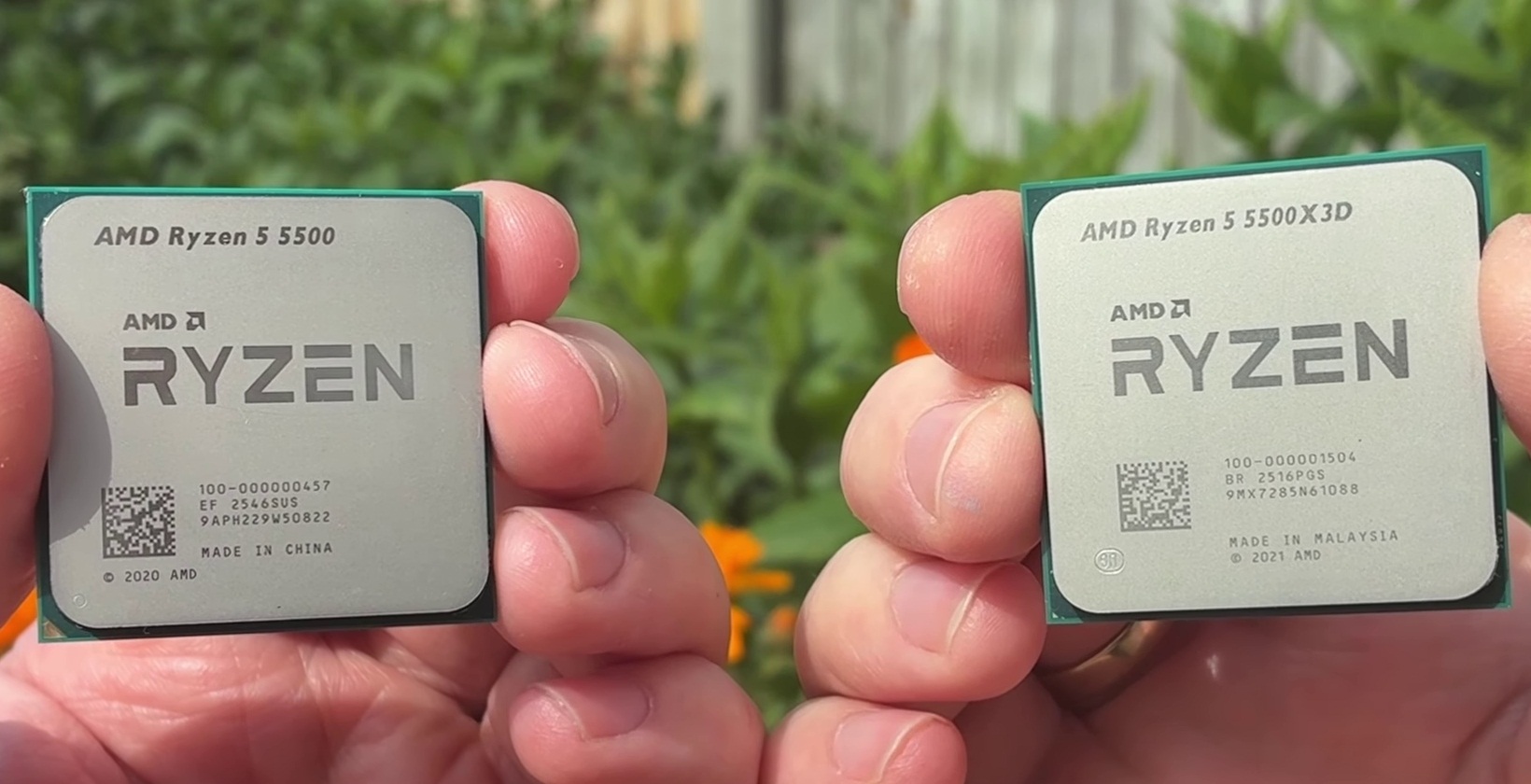Ryzen 5 5500X3D vs 5500: тест в играх с RTX 4070 Super