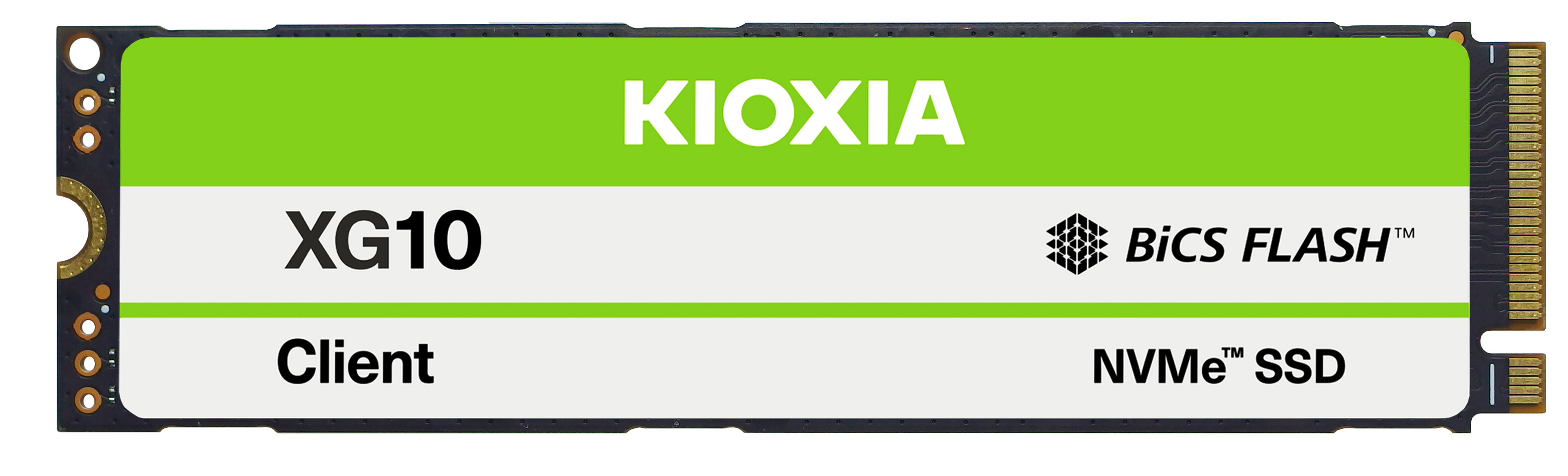 Kioxia представила SSD XG10 с PCIe 5.0 для OEM-производителей ПК