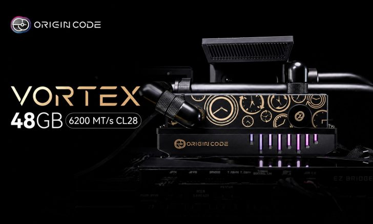 Origin Code показала DDR5-6200 с жидкостным охлаждением и ЖК-экраном