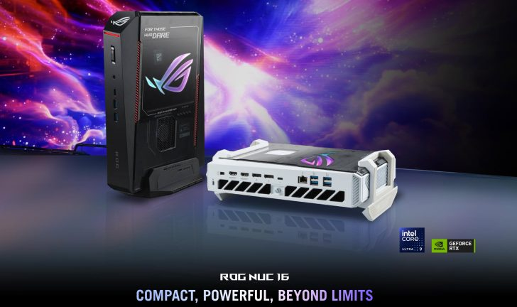 ASUS ROG NUC 16: игровой мини-ПК с Intel 290HX и RTX 5080