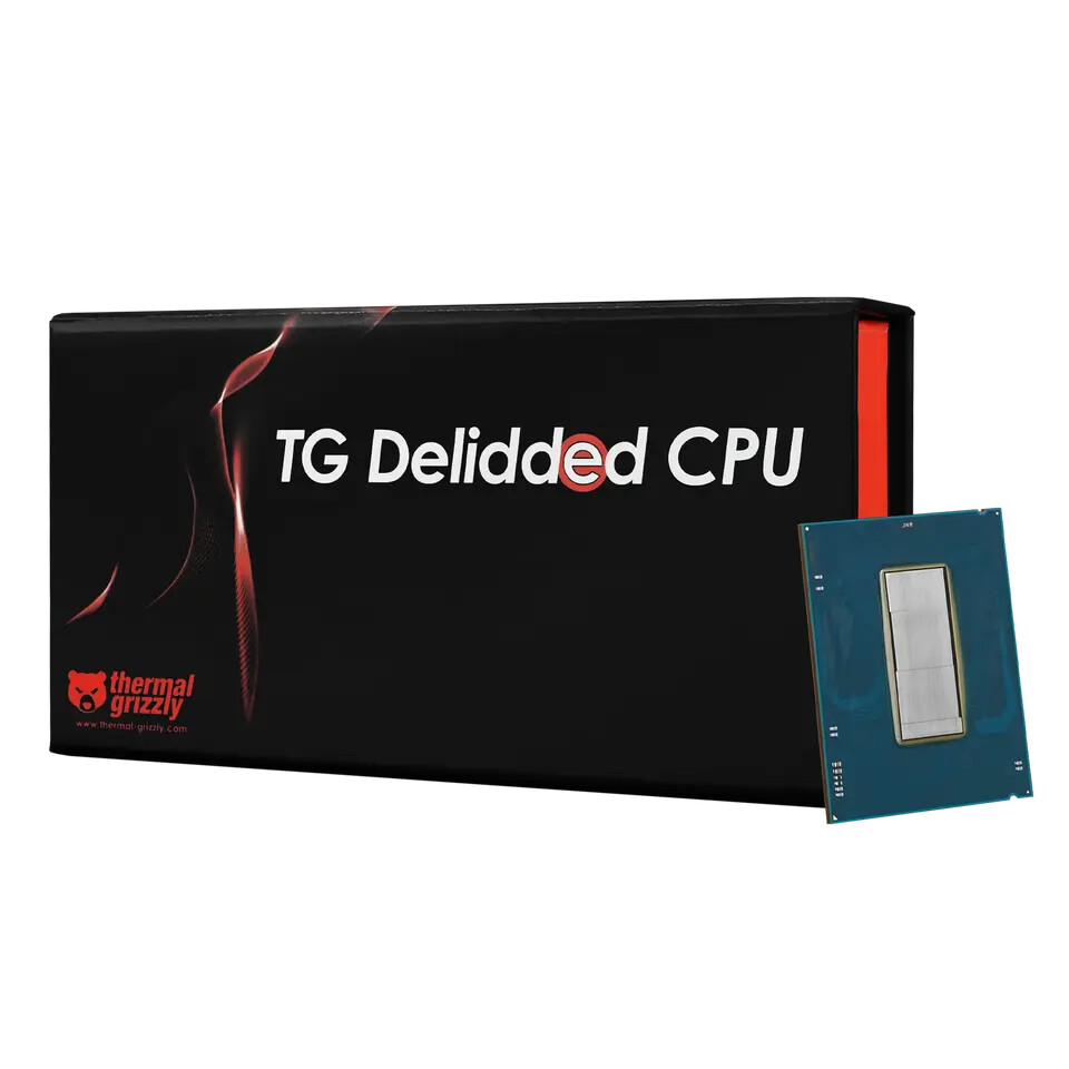 Thermal Grizzly начала продавать делидированные Intel Core Ultra 7 270K Plus