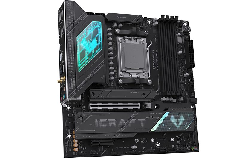 MAXSUN представила материнские платы B850 с PCIe 5.0 для AMD Ryzen