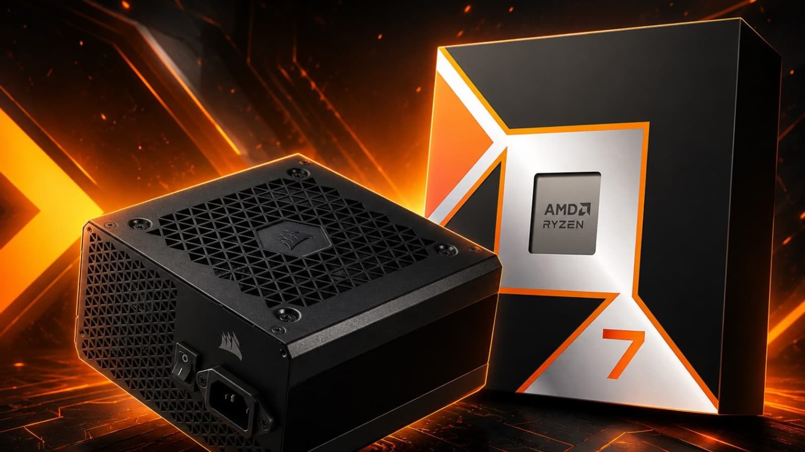 Ryzen 7 9800X3D в США упал до 420 долларов с подарком блока питания