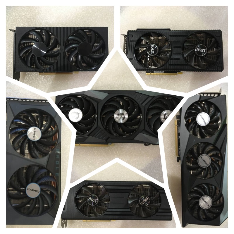 Тест шести RTX 3060 Ti: охлаждение решает всё