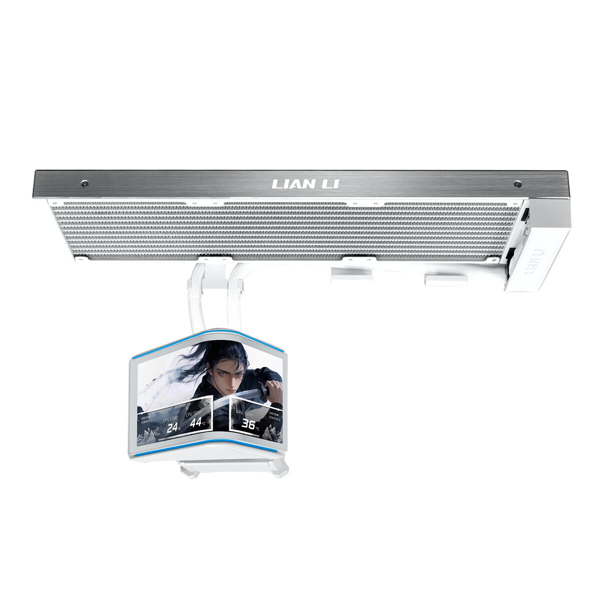 Lian Li HydroShift II OLED Curved 360: жидкостный кулер с моторизованным экраном